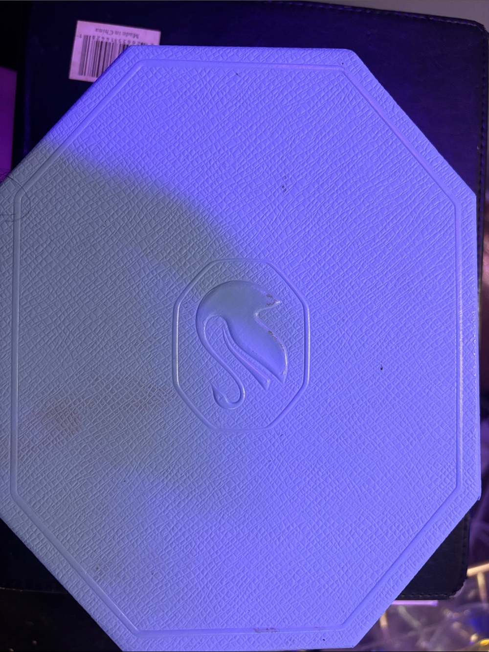Swarovski White Octagonal Jewelry Box